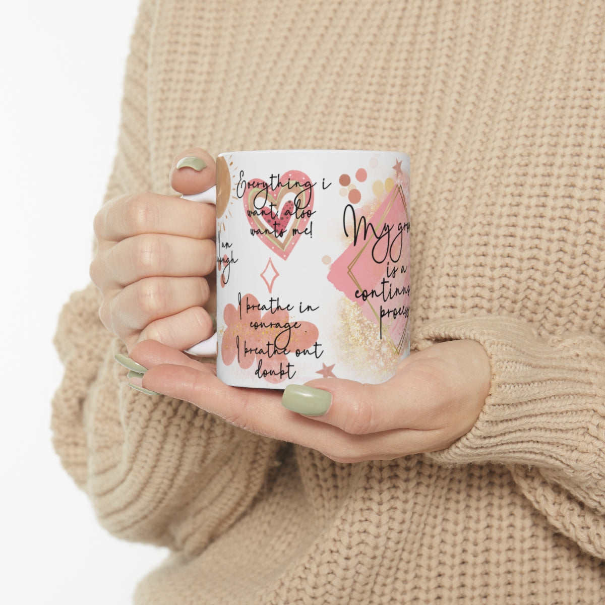 My Growth is a continuous process Mug