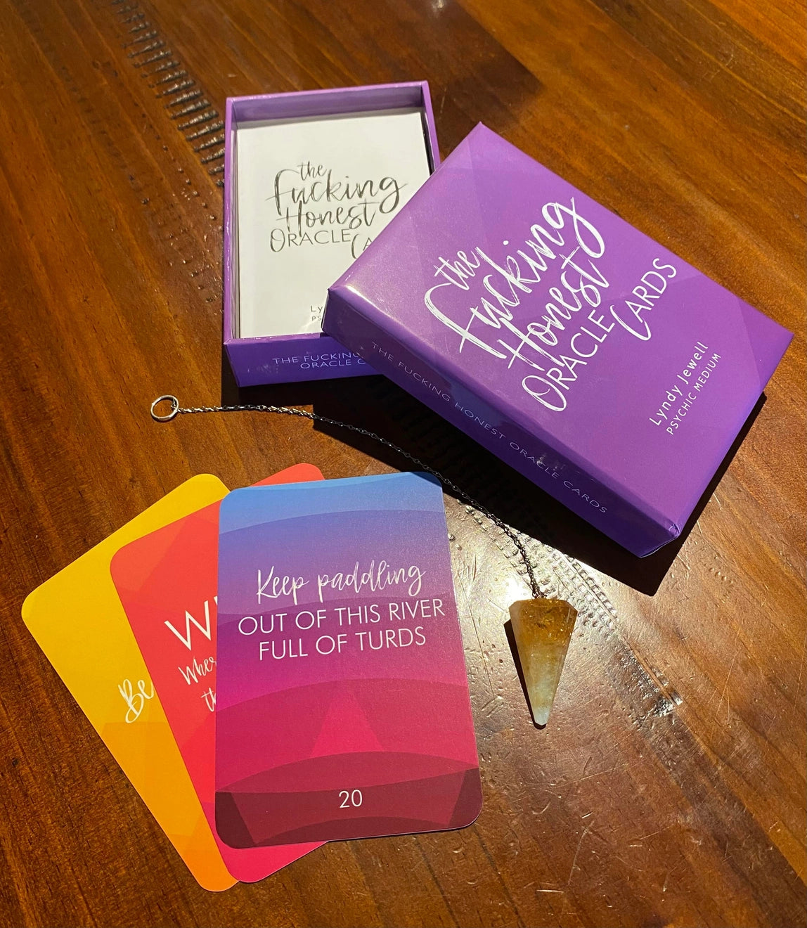 The F*cking Honest Oracle Cards