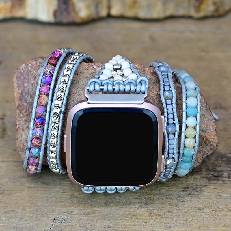 Amazonite Fitbit Versa Watch Strap