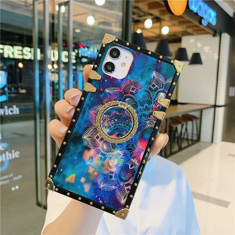 Boho Mandala Square Samsung Case