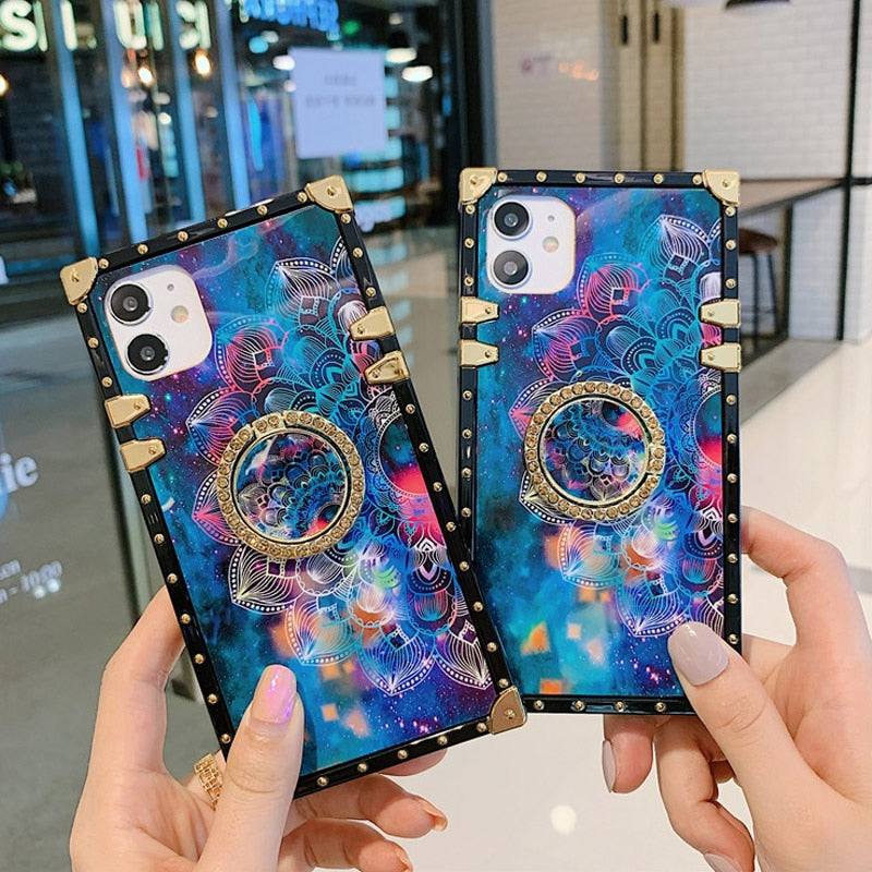 Boho Mandala Square Samsung Case