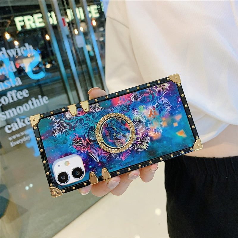 Boho Mandala Square Samsung Case