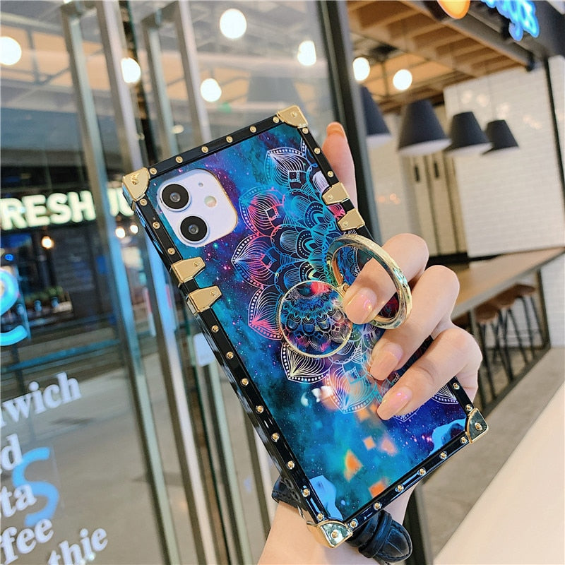 Boho Mandala Square Samsung Case