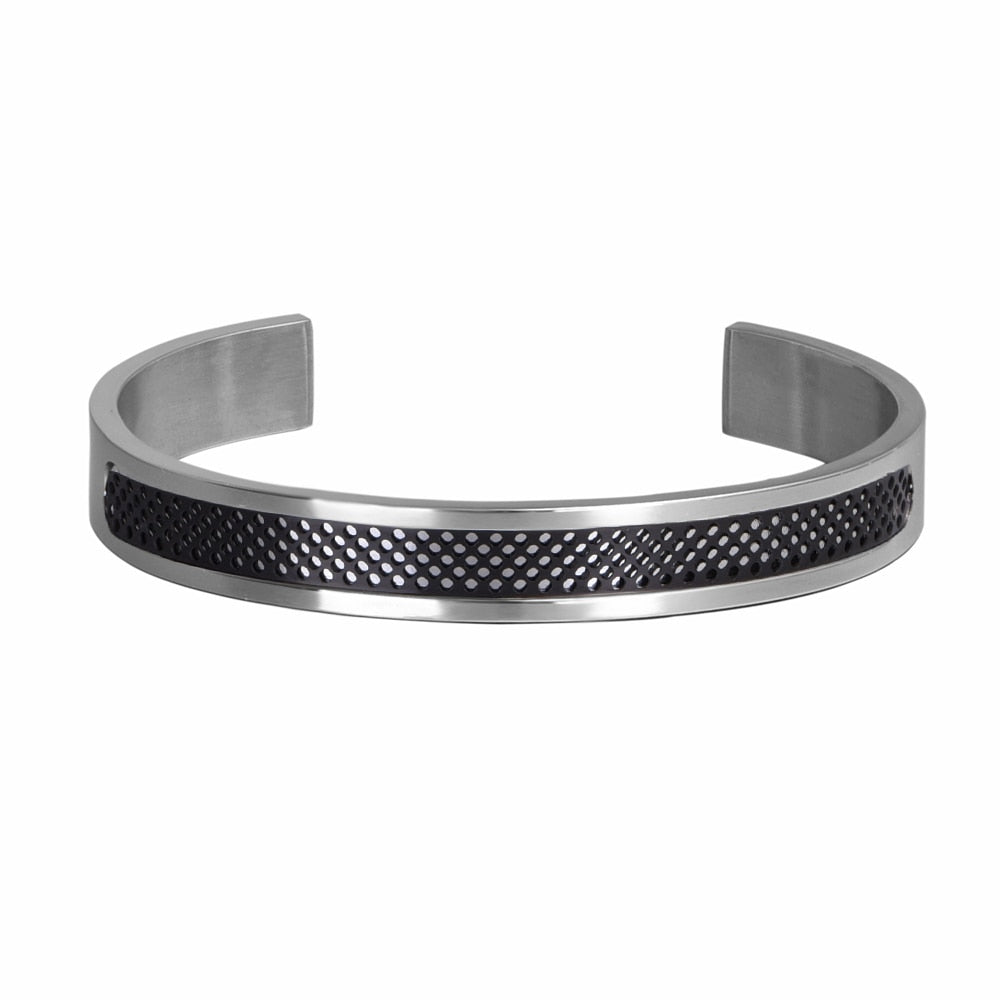 Two Tone Crown Stack Bracelet