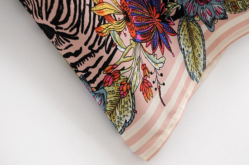 Vintage Print Kimono