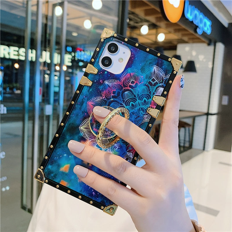 Boho Mandala Square Samsung Case