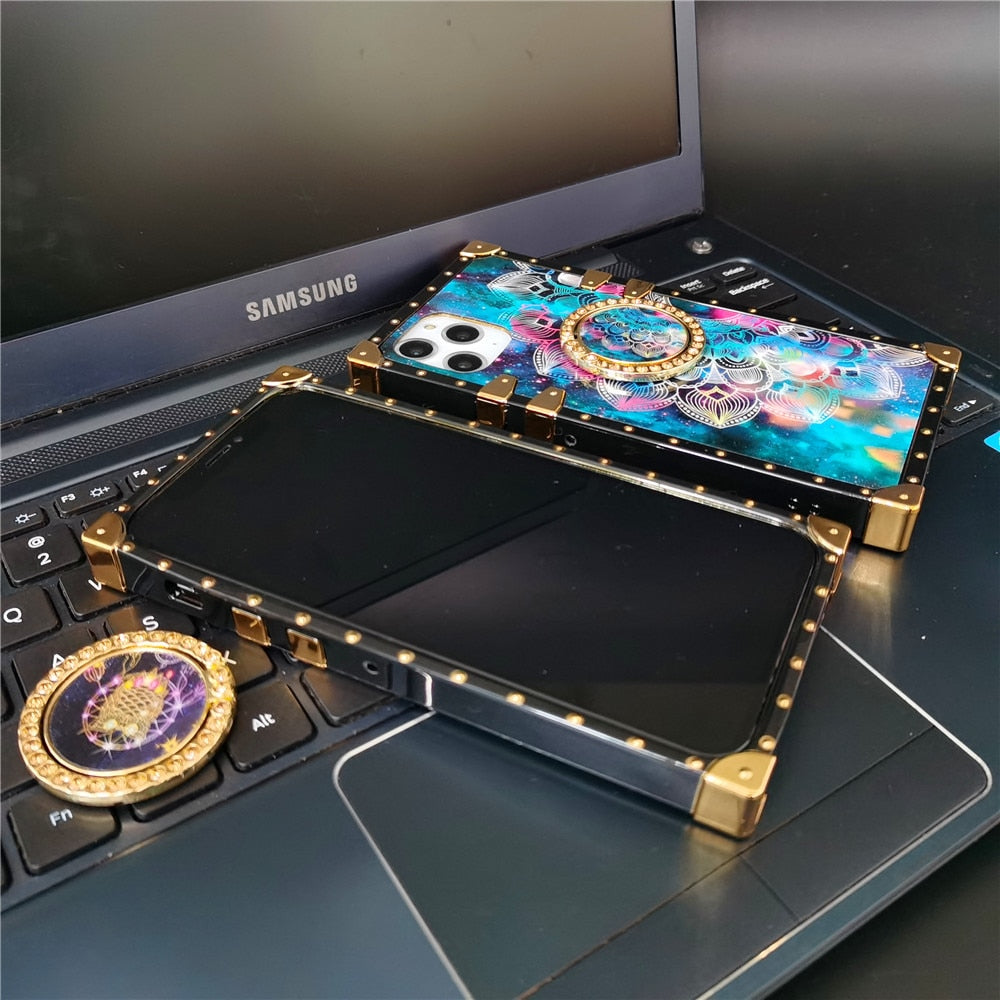 Boho Mandala Square Samsung Case