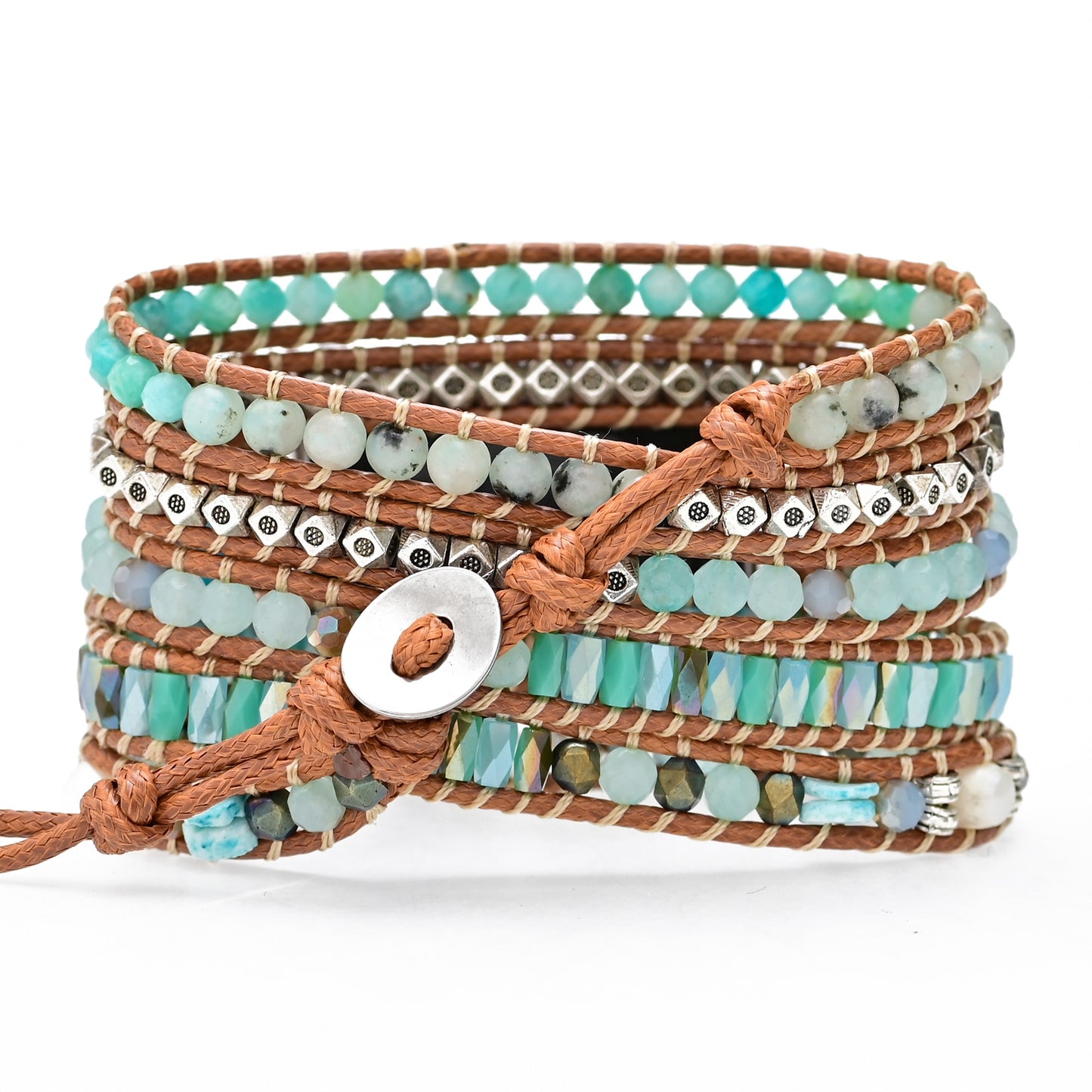 Bohemian Amazonite Apple Watch Strap