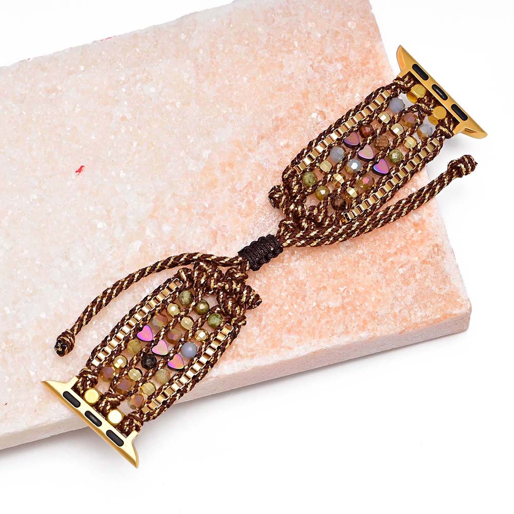 Grounding Hematite Heart Apple Watch Strap