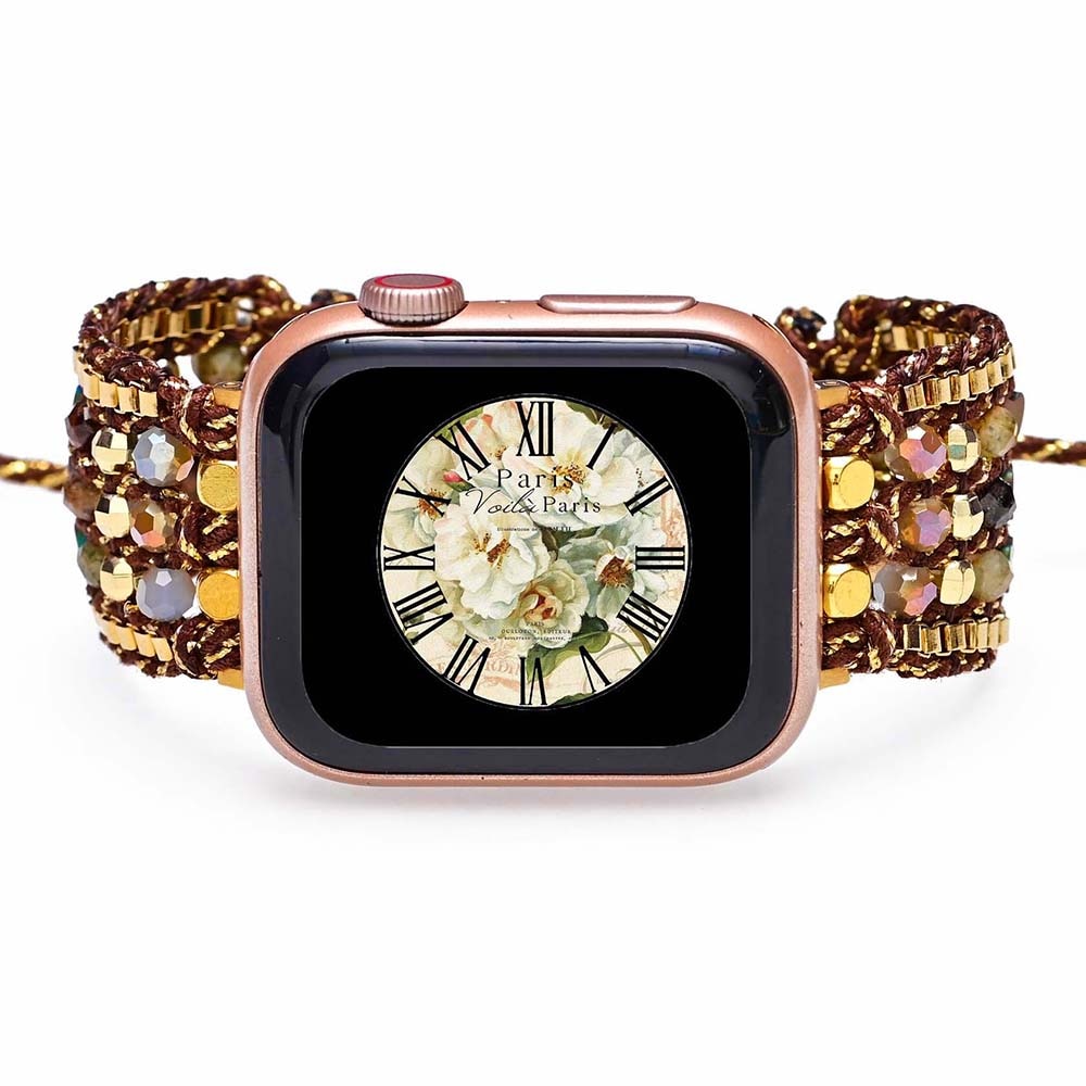 Grounding Hematite Heart Apple Watch Strap