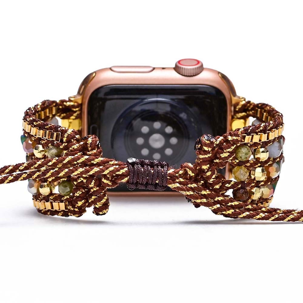 Grounding Hematite Heart Apple Watch Strap