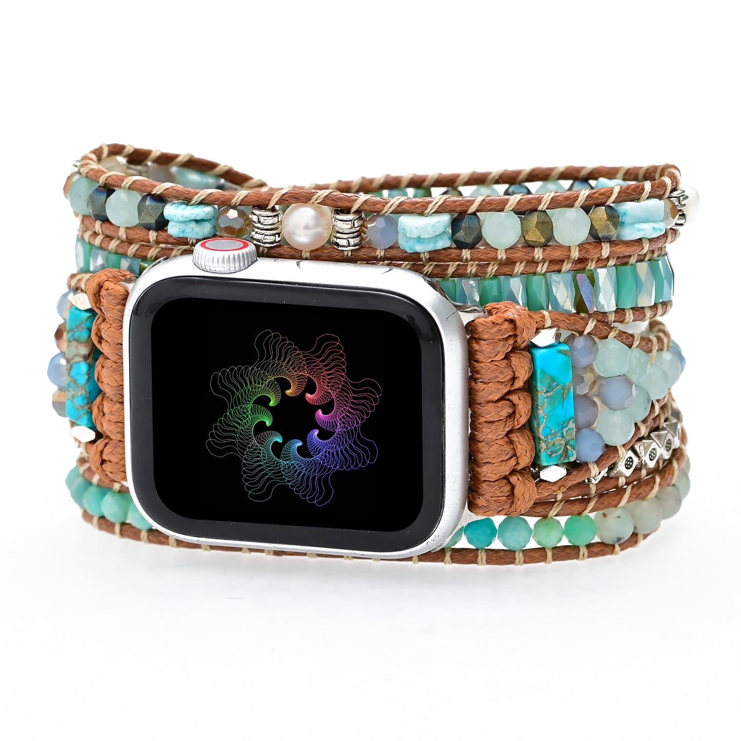 Bohemian Amazonite Apple Watch Strap