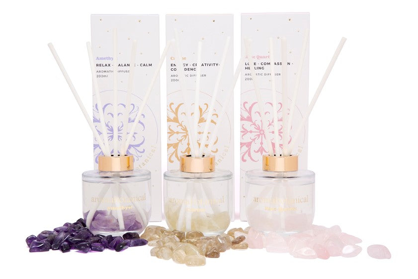 Rose Quartz Crystal Diffuser