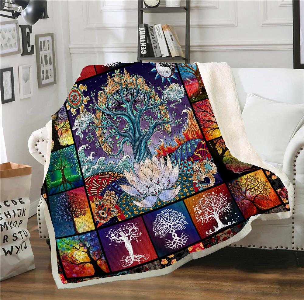 Mystical Realm Cashmere Blanket