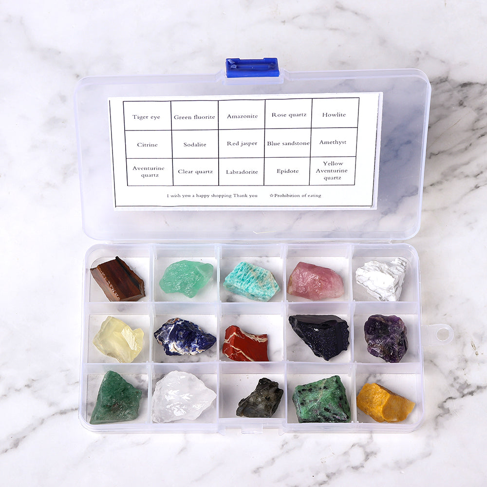 Raw Crystal Specimens Box