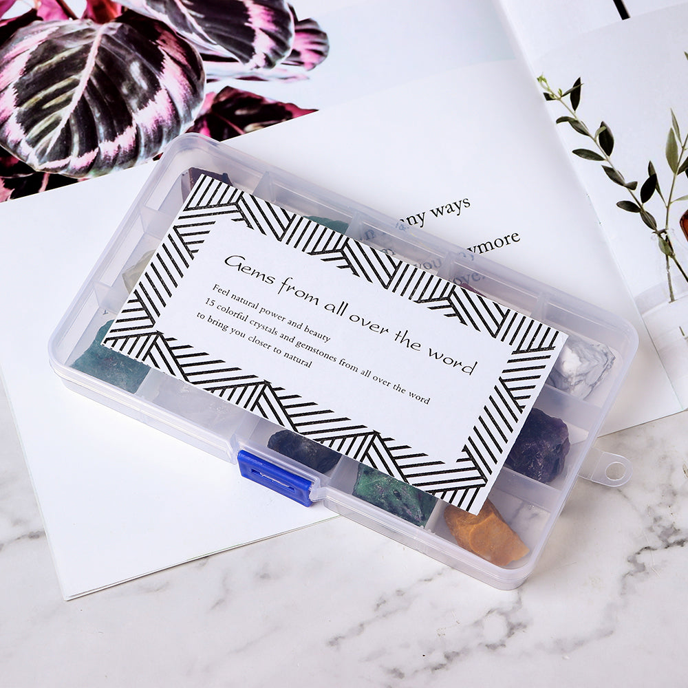 Raw Crystal Specimens Box