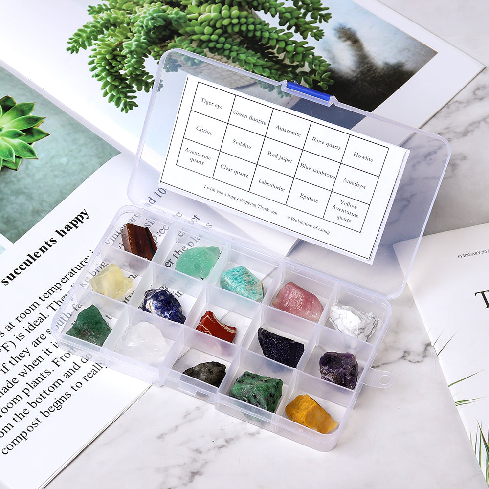 Raw Crystal Specimens Box