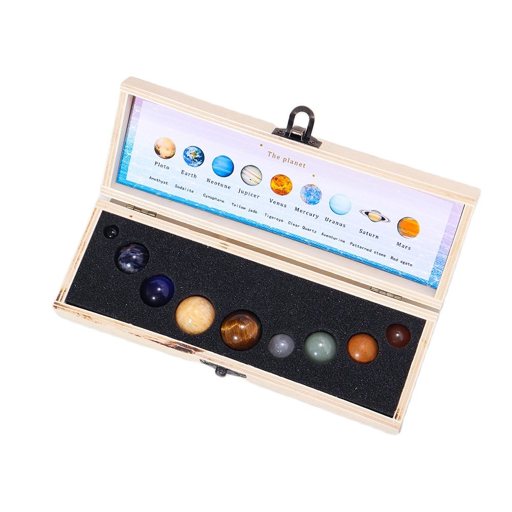 Solar System Crystal Ball Set