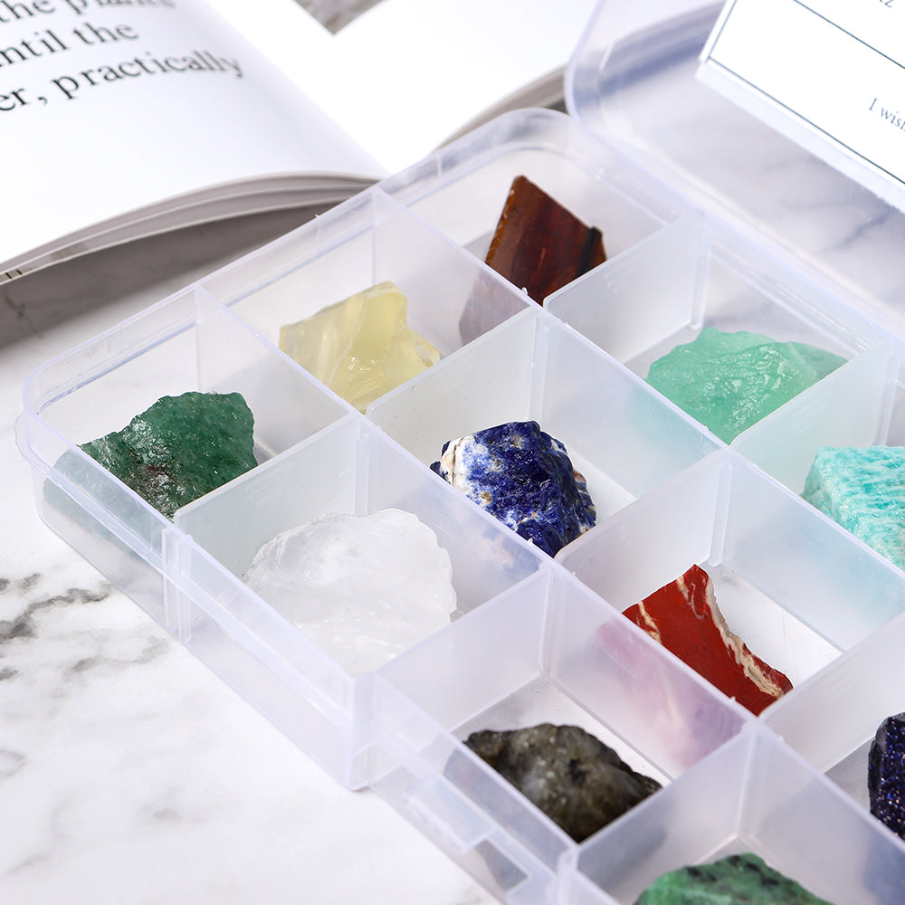 Raw Crystal Specimens Box