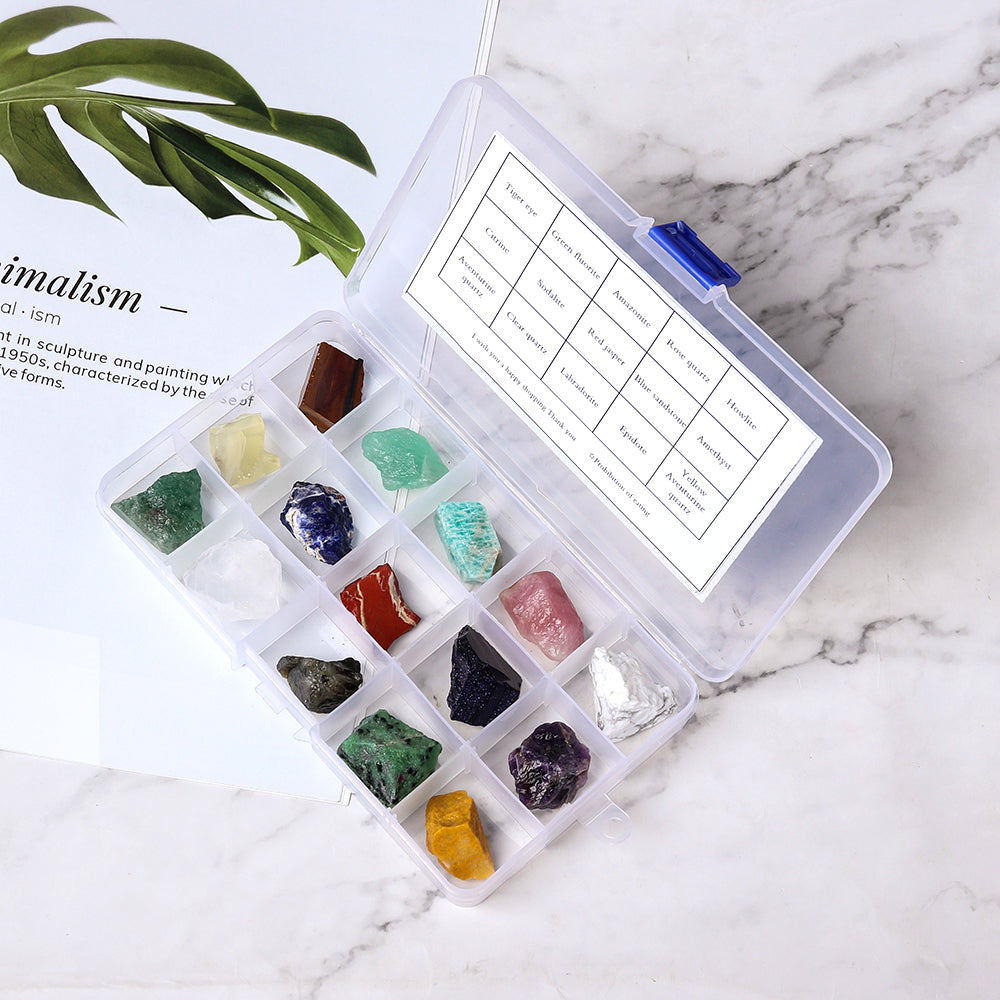 Raw Crystal Specimens Box