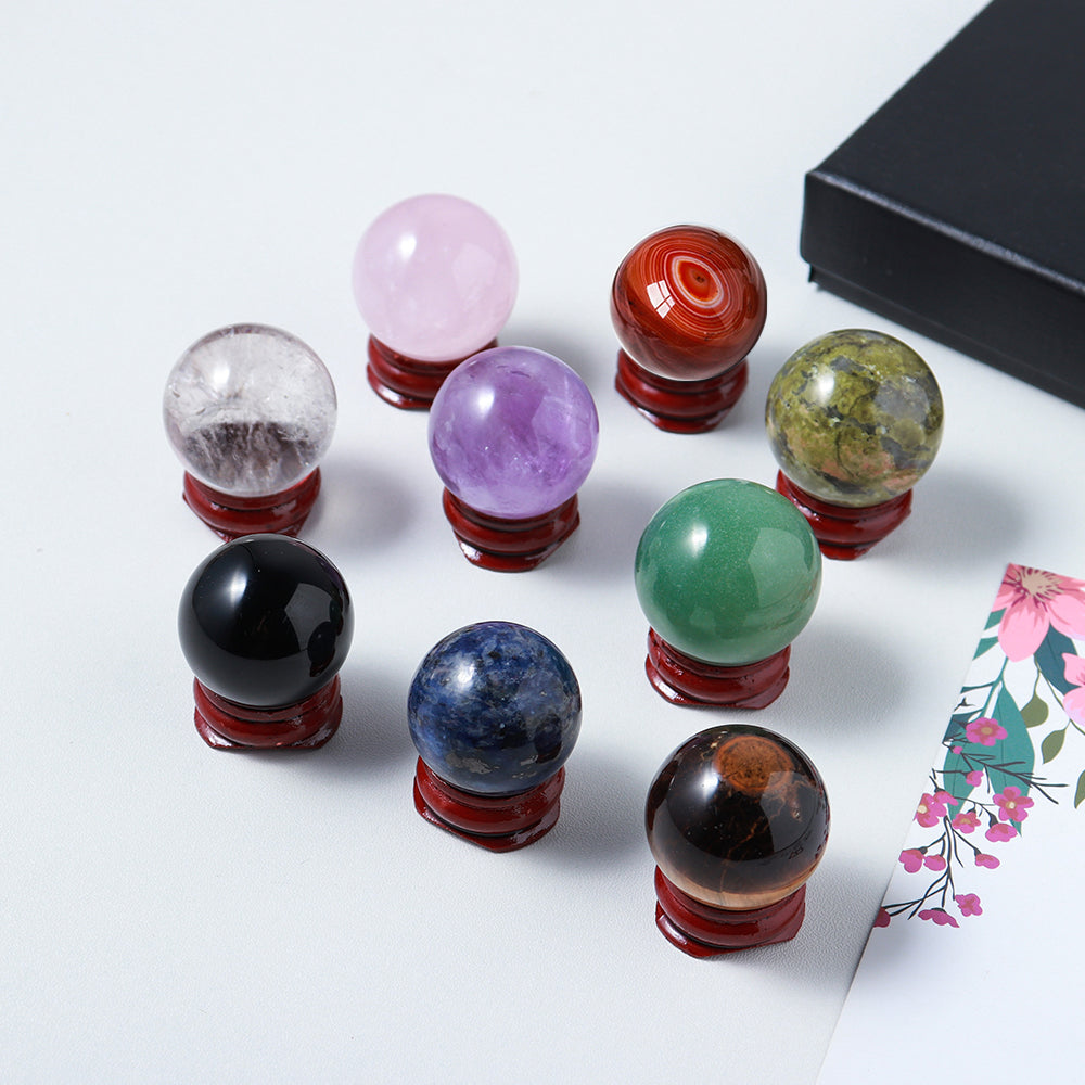Crystal Ball Collection - 9 Piece