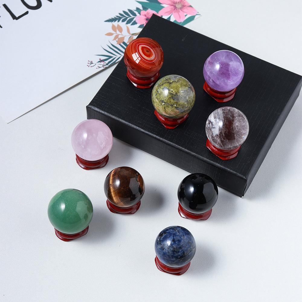 Crystal Ball Collection - 9 Piece