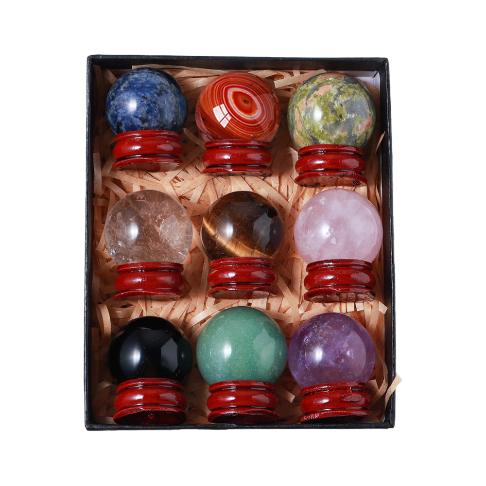 Crystal Ball Collection - 9 Piece