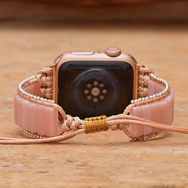 Soothing Pink Opal Apple Watch Strap