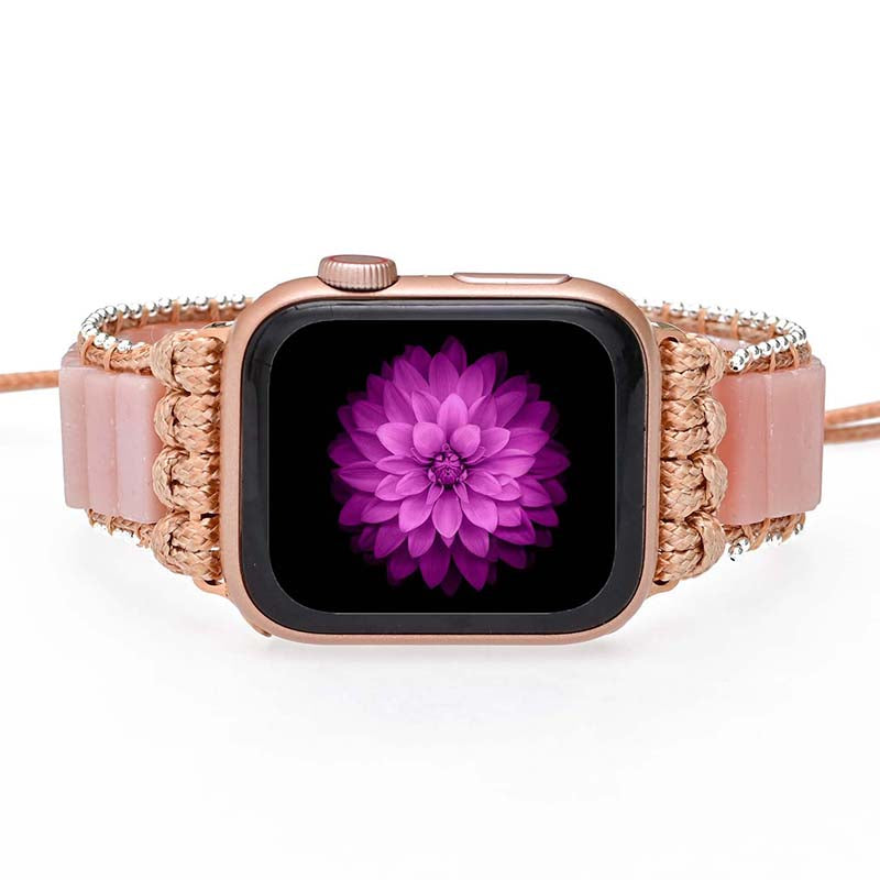 Soothing Pink Opal Apple Watch Strap
