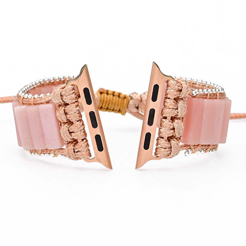 Soothing Pink Opal Apple Watch Strap
