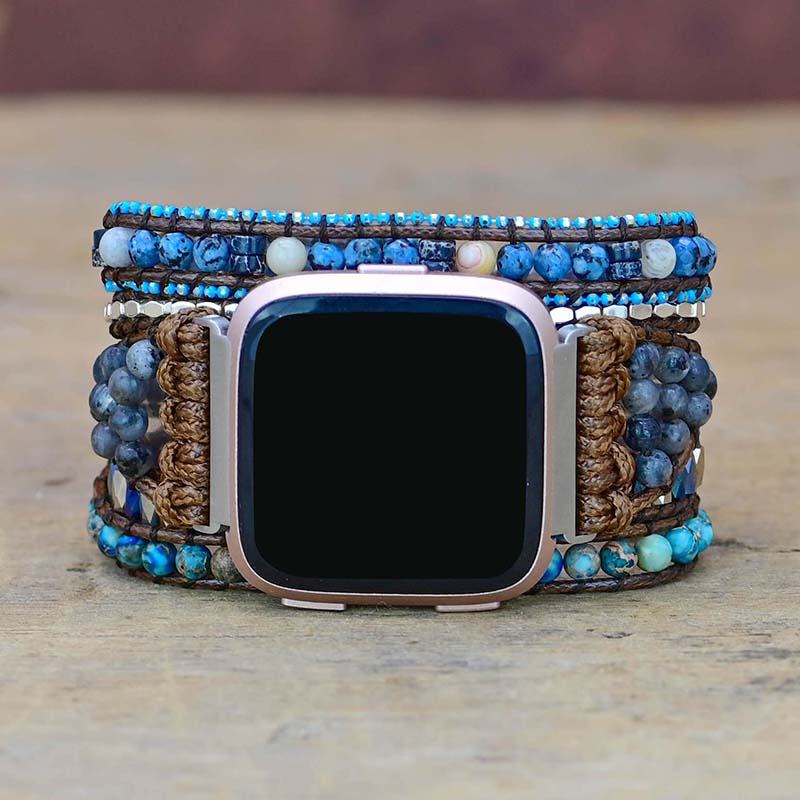 Calming Blue Fitbit Versa Watch Strap