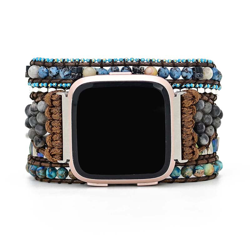 Calming Blue Fitbit Versa Watch Strap