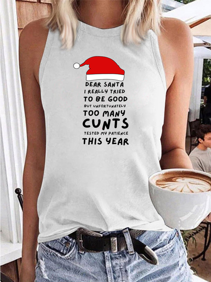 Dear Santa I really Tried  Tank Top