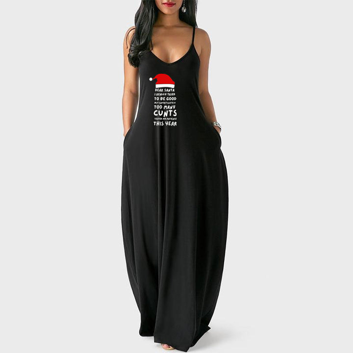 Dear Santa Maxi Dress