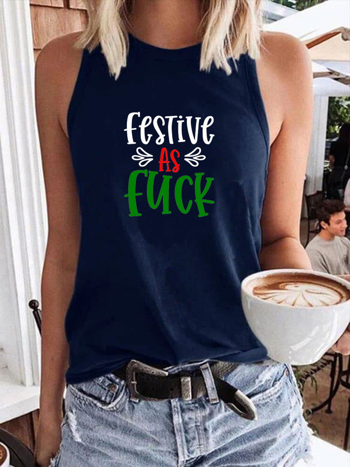 Festive as F*ck Tank Top