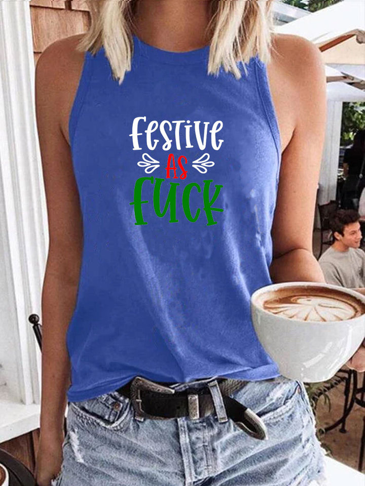 Festive as F*ck Tank Top