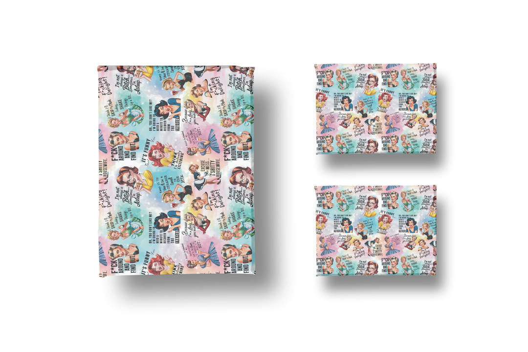 Sassy Ladies Wrapping Paper