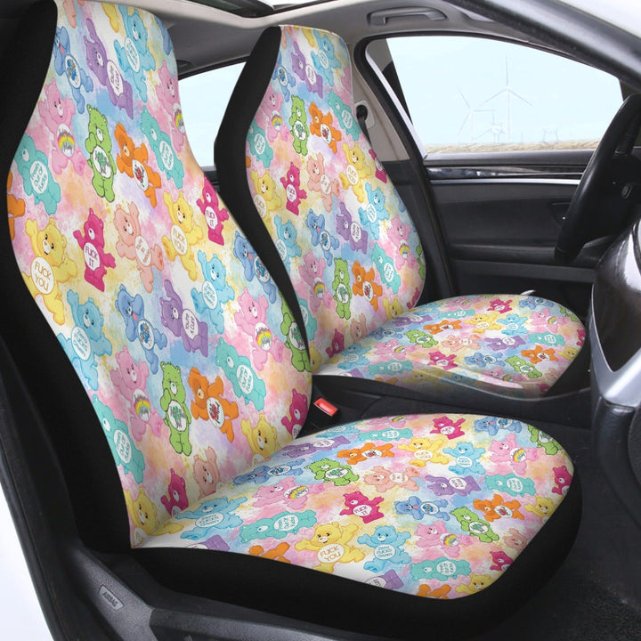 Sweary Care Bear Car Seat covers