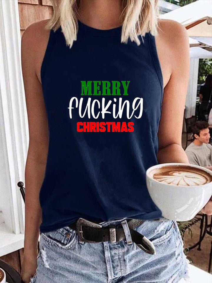 Merry F*cking Christmas Tank Top