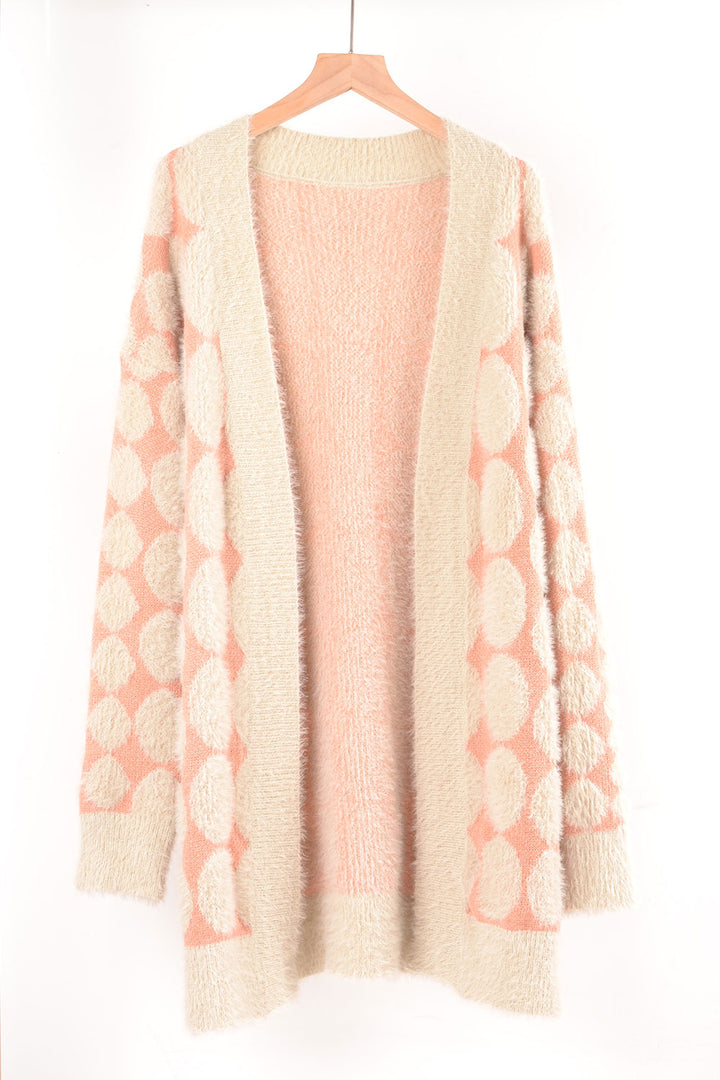 Luxe Dotted Mink Cardigan