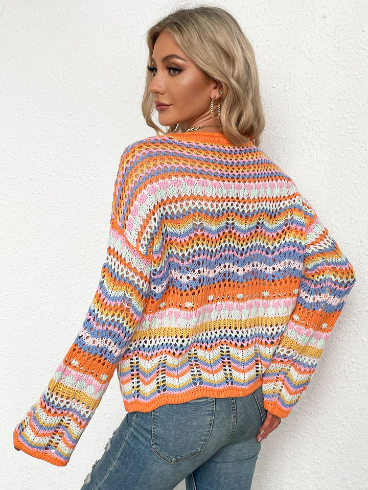 Rainbow Striped Dream Sweater