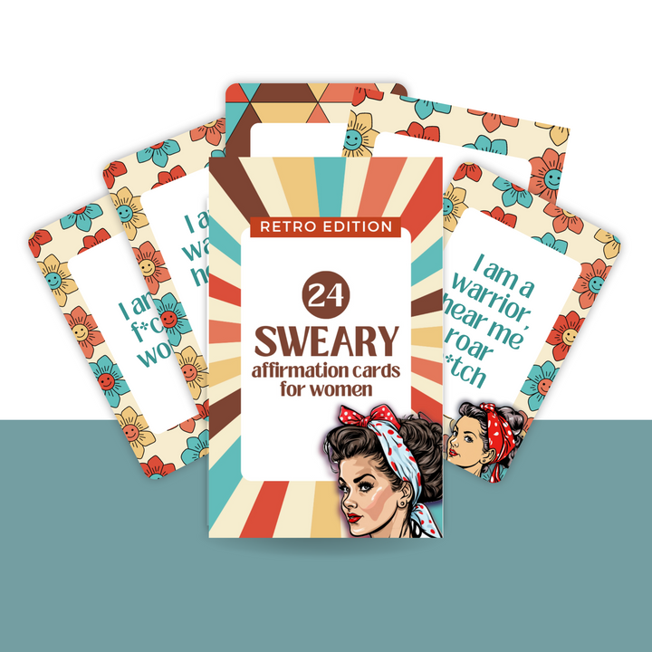 Sassy Ladies Sweary Affirmation Cards