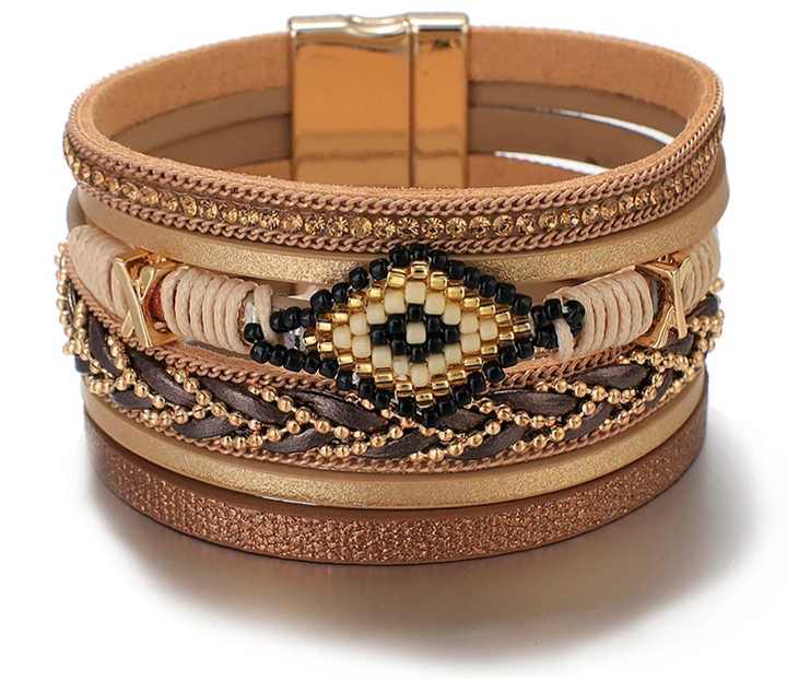 Geometric Cuff Bracelet