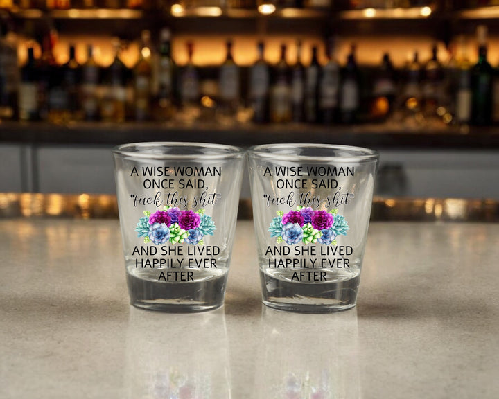 Wise Woman Shot Glass Set