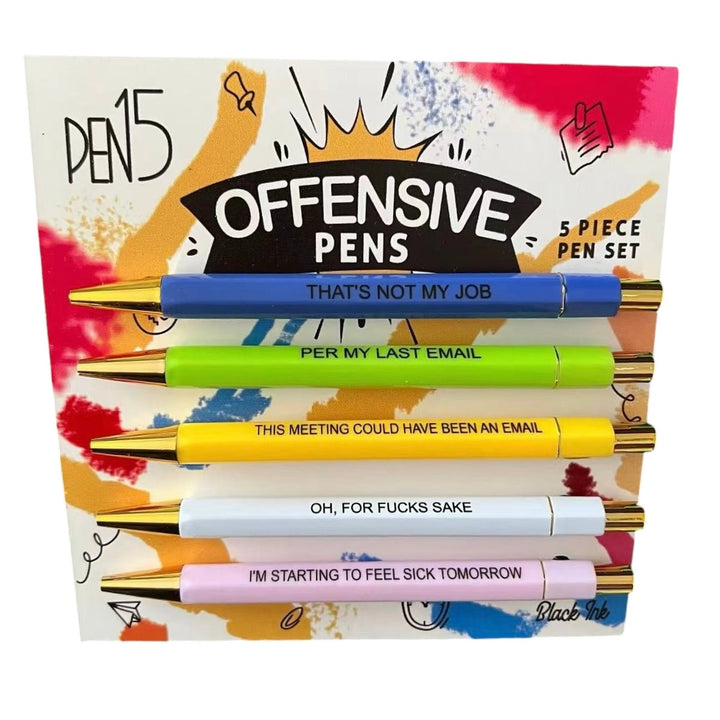 Offensive Pen Set