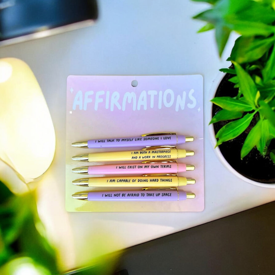 Affirmations Pen Set