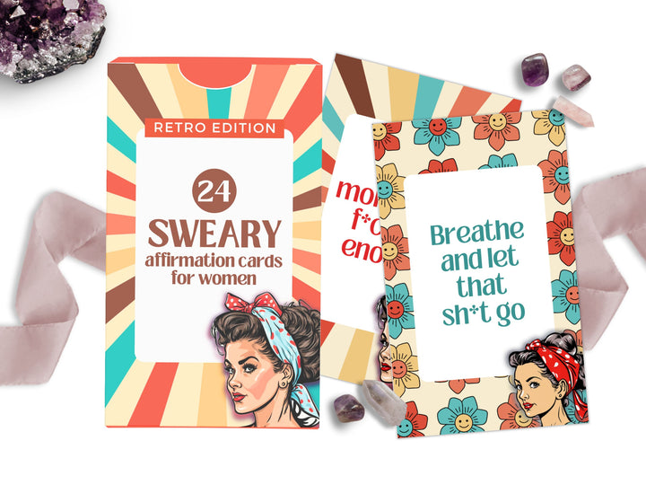 Sassy Ladies Sweary Affirmation Cards