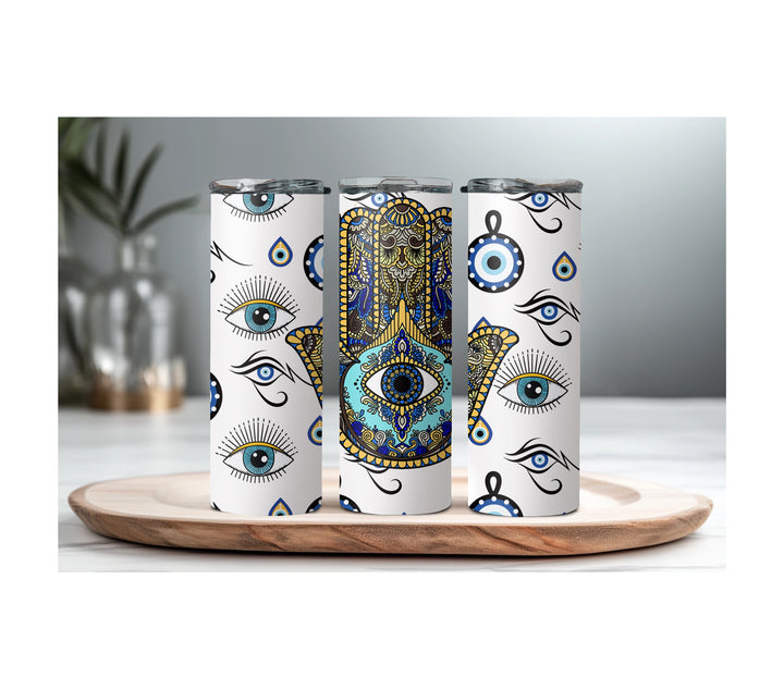 Hamsa Hand 20oz Skinny Tumbler