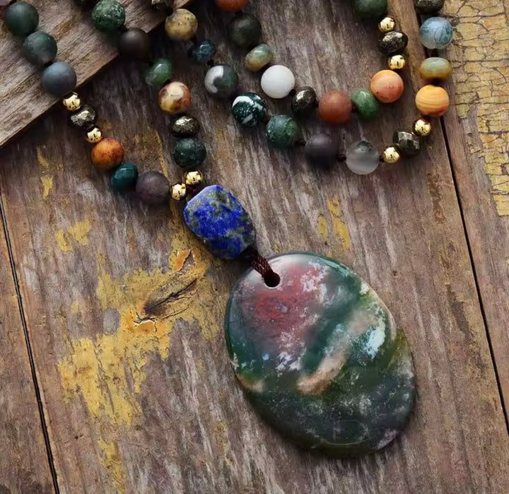 Strength & Serenity Mala Necklace TELW