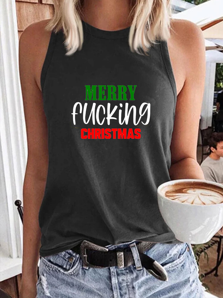 Merry F*cking Christmas Tank Top